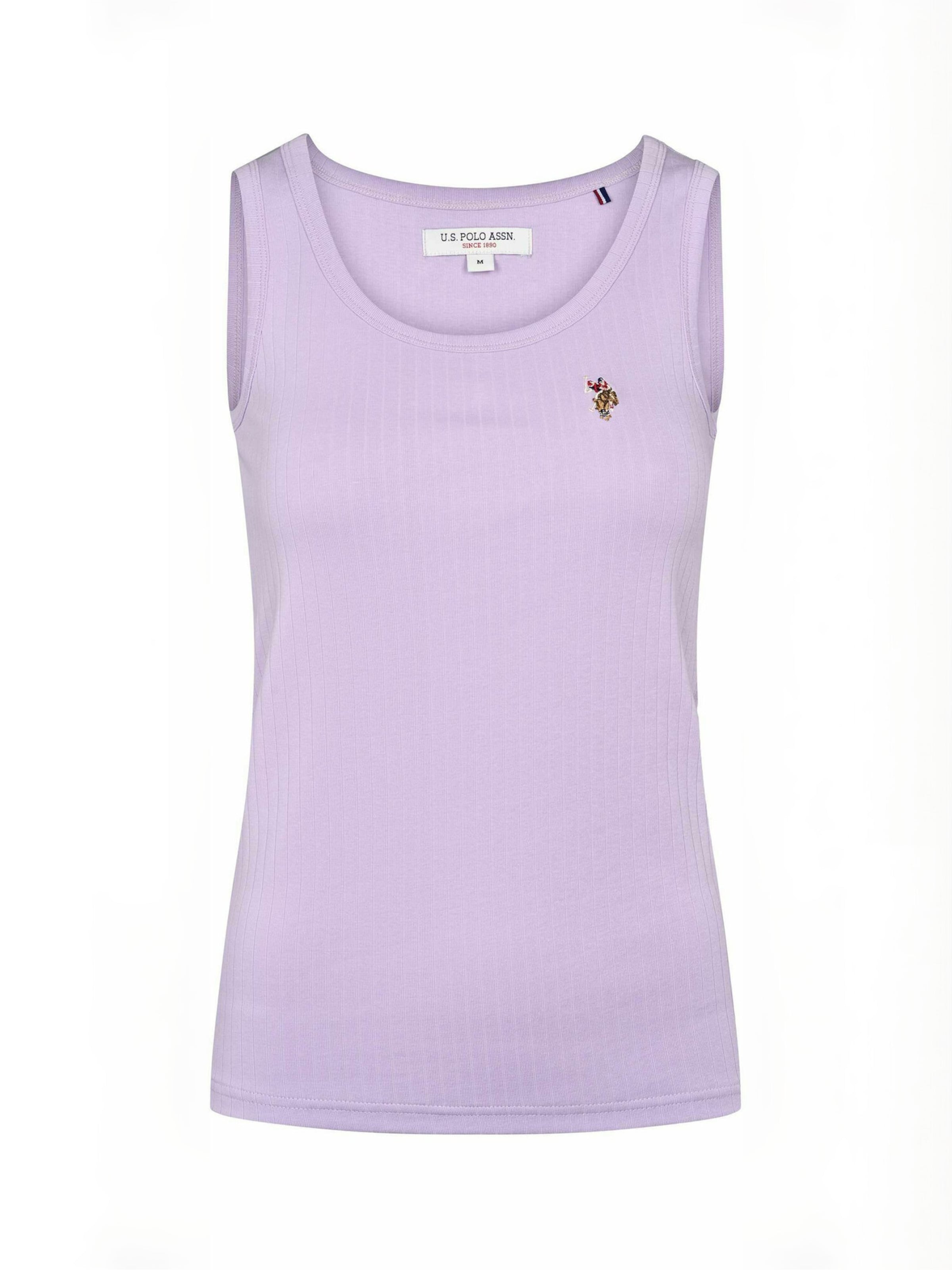 U.S. POLO ASSN. Top ' UWCasandra ' w kolorze fioletowy: przód