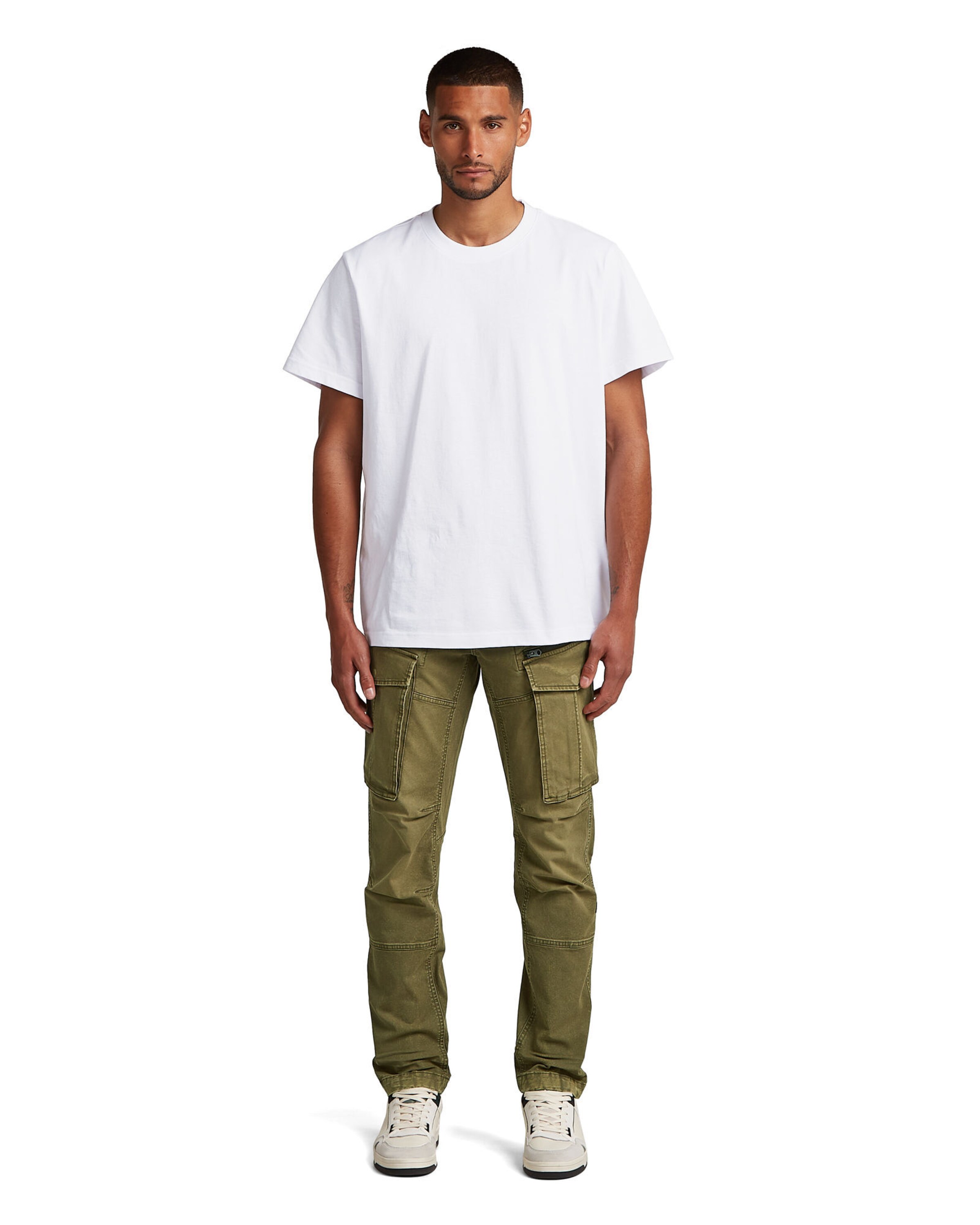 G-STAR Tapered Cargobroek in Groen