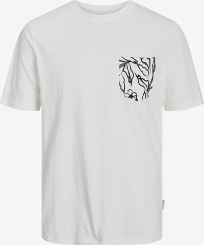 JACK & JONES Majica 'Lafayette' | črna / bela barva, Prikaz izdelka