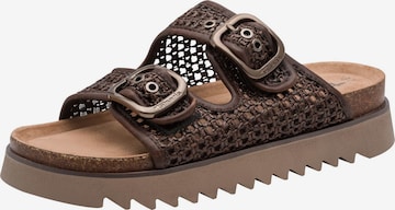 Mule Tamaris en marron : devant