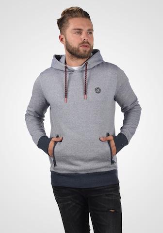 !Solid Hoodie 'Raffa' in Blau: predná strana