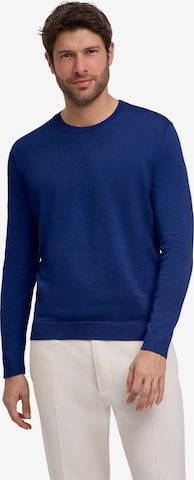 FALKE Pullover 'Pure Cotton' in Blau: Vorderseite
