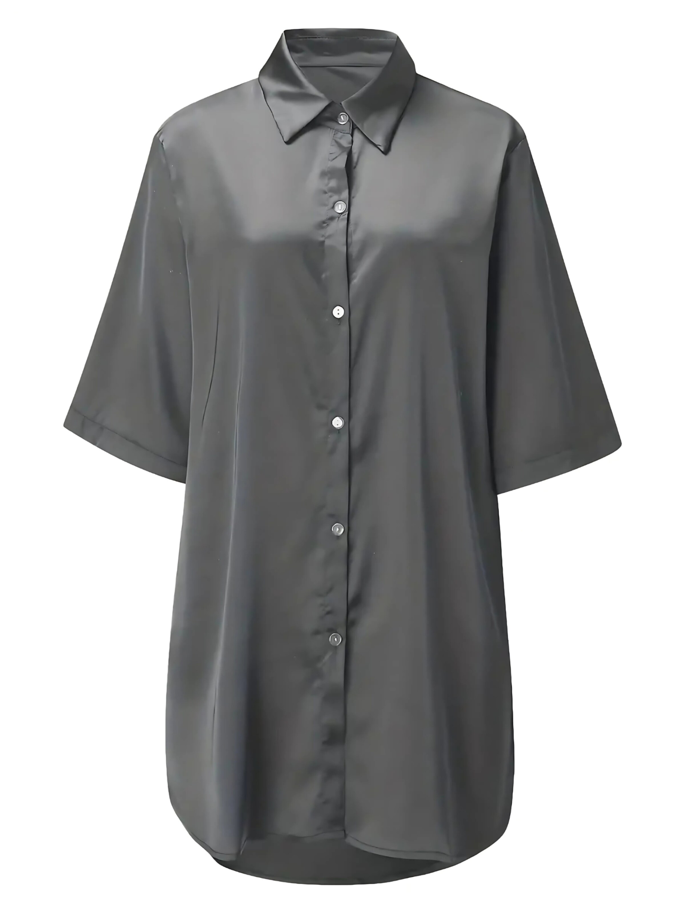 Orchibelle Nightgown in Grey: front