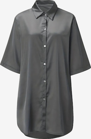 Orchibelle Nachthemd in Grau: Vorderseite