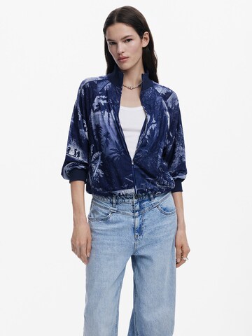 Desigual Кофта на молнии 'Mr. Christian' в Синий