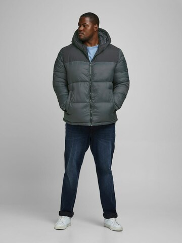 Veste d’hiver Jack & Jones Plus en gris