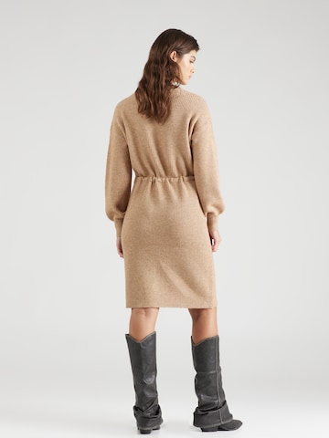 ONLY Knitted dress 'KATIA' in Brown