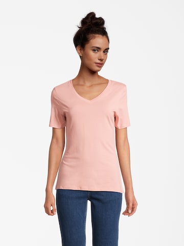 AÉROPOSTALE T-shirt 'RAYSPAN' i rosa: framsida