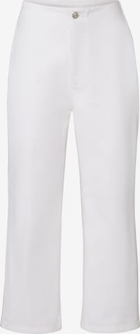 LASCANA Wide leg Jeans in White: front