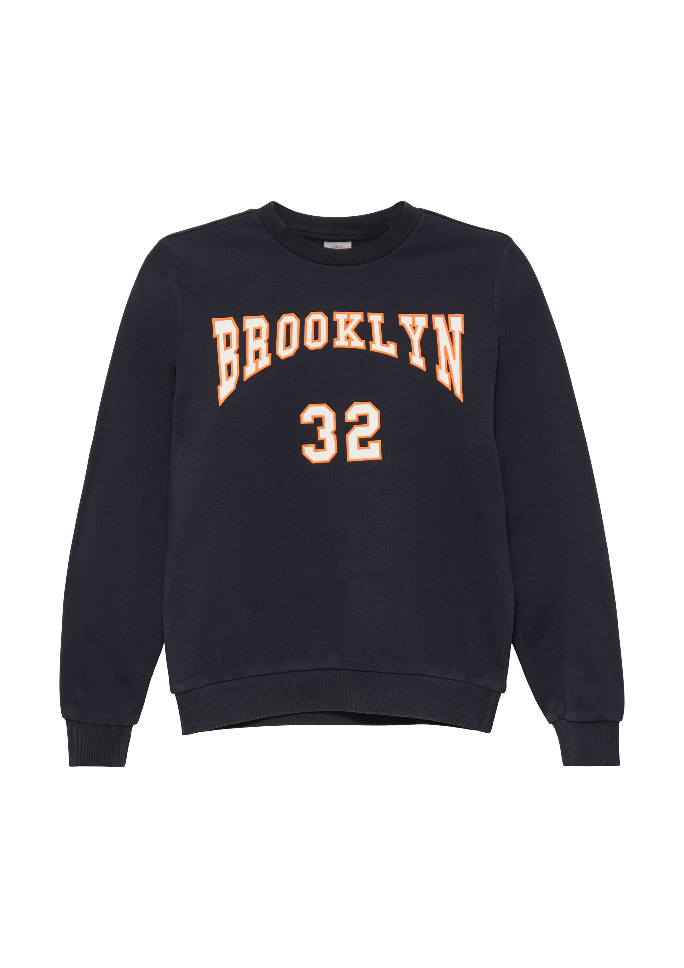 s.Oliver Sweatshirt in Blauw: voorkant