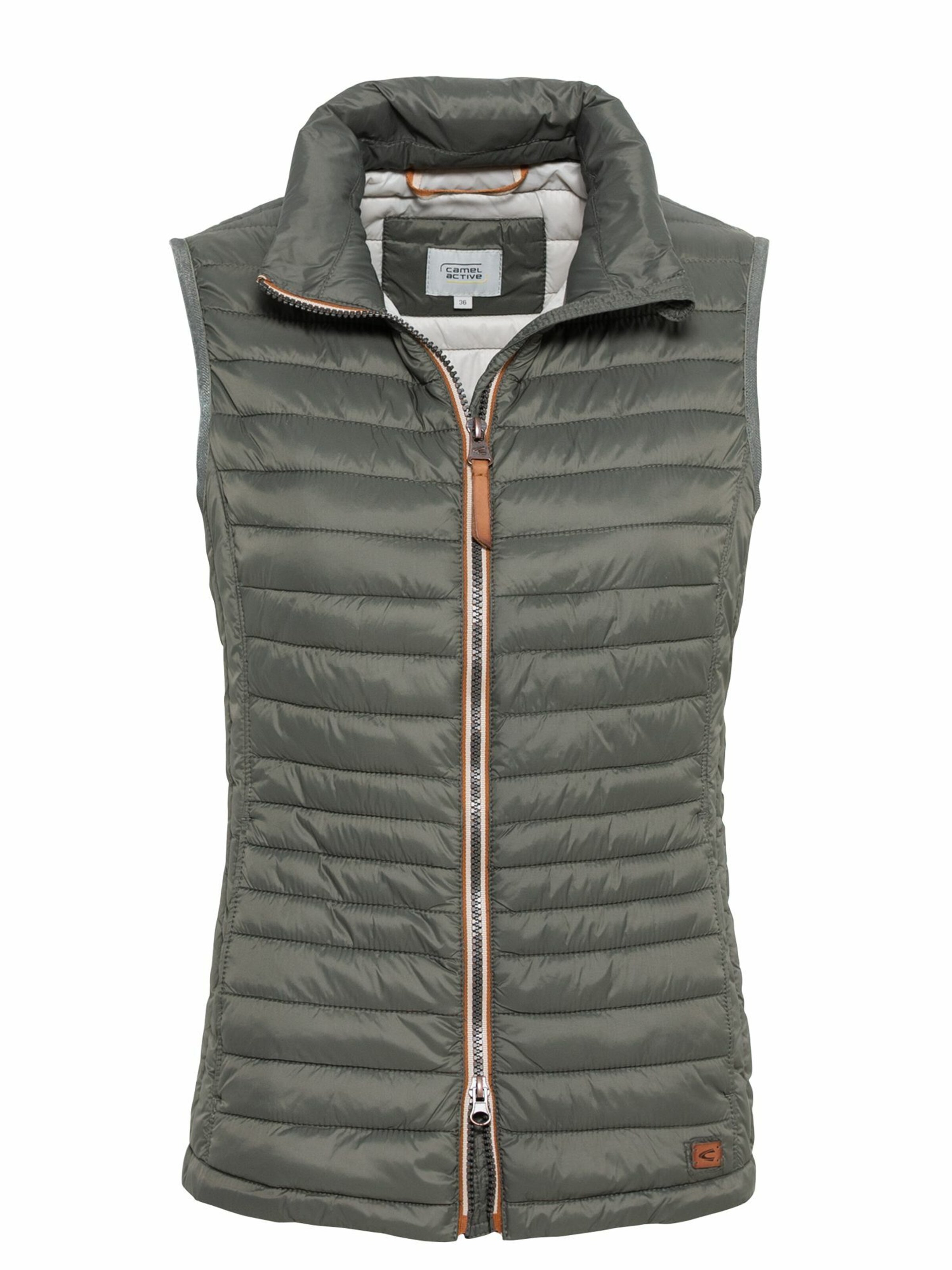 CAMEL ACTIVE Weste in Grün: Vorderseite