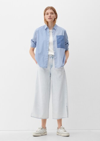 s.Oliver Wide Leg Jeans in Blau