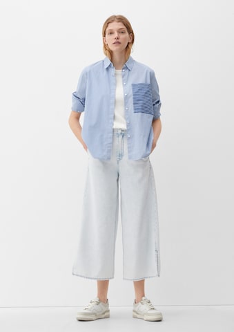 Wide Leg Jean s.Oliver en bleu