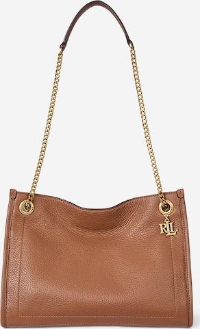Lauren Ralph LaurenTorba za na rame 'BRDLY' - smeđa boja: prednji dio