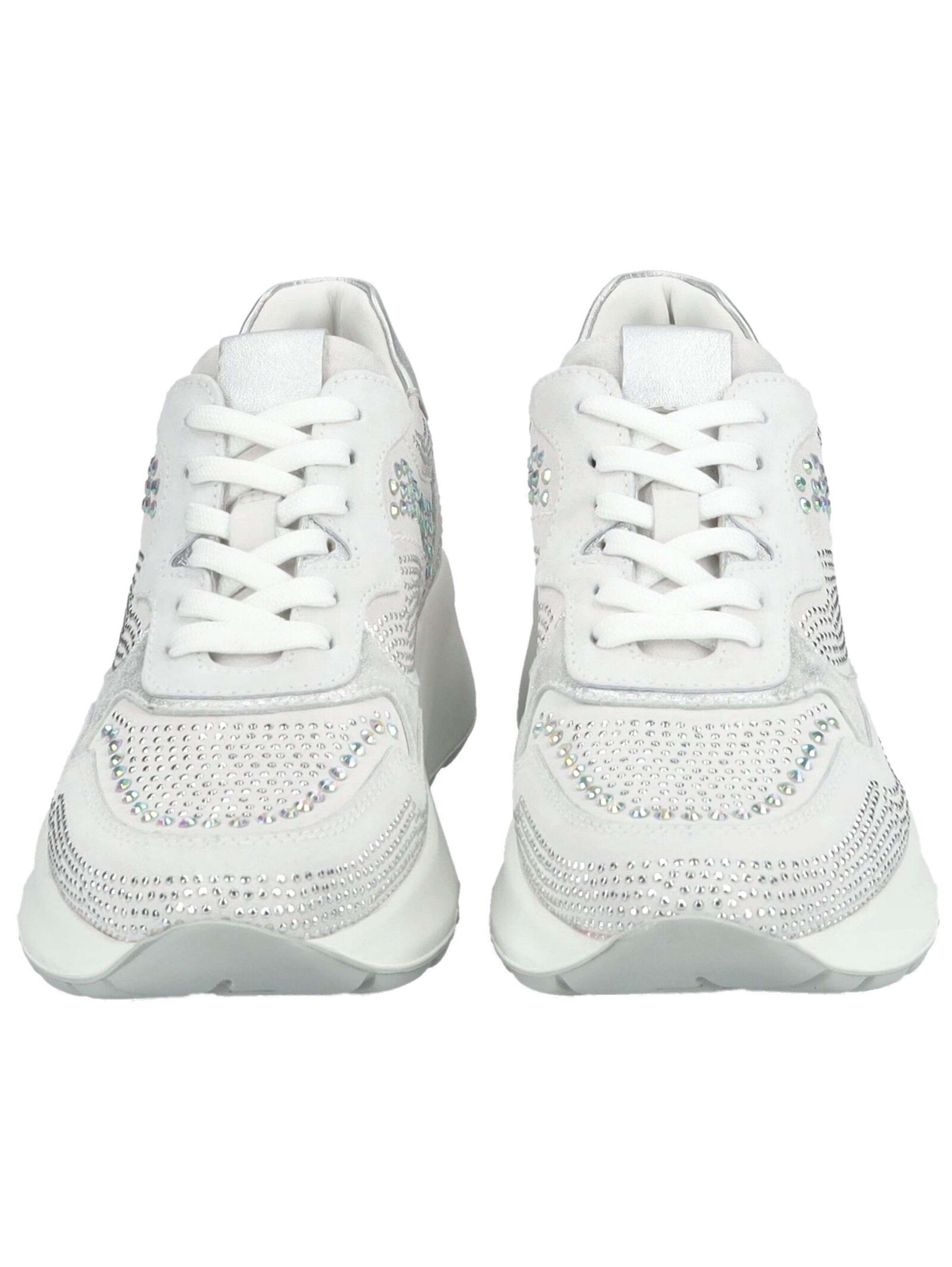 Baskets basses Nero Giardini en blanc