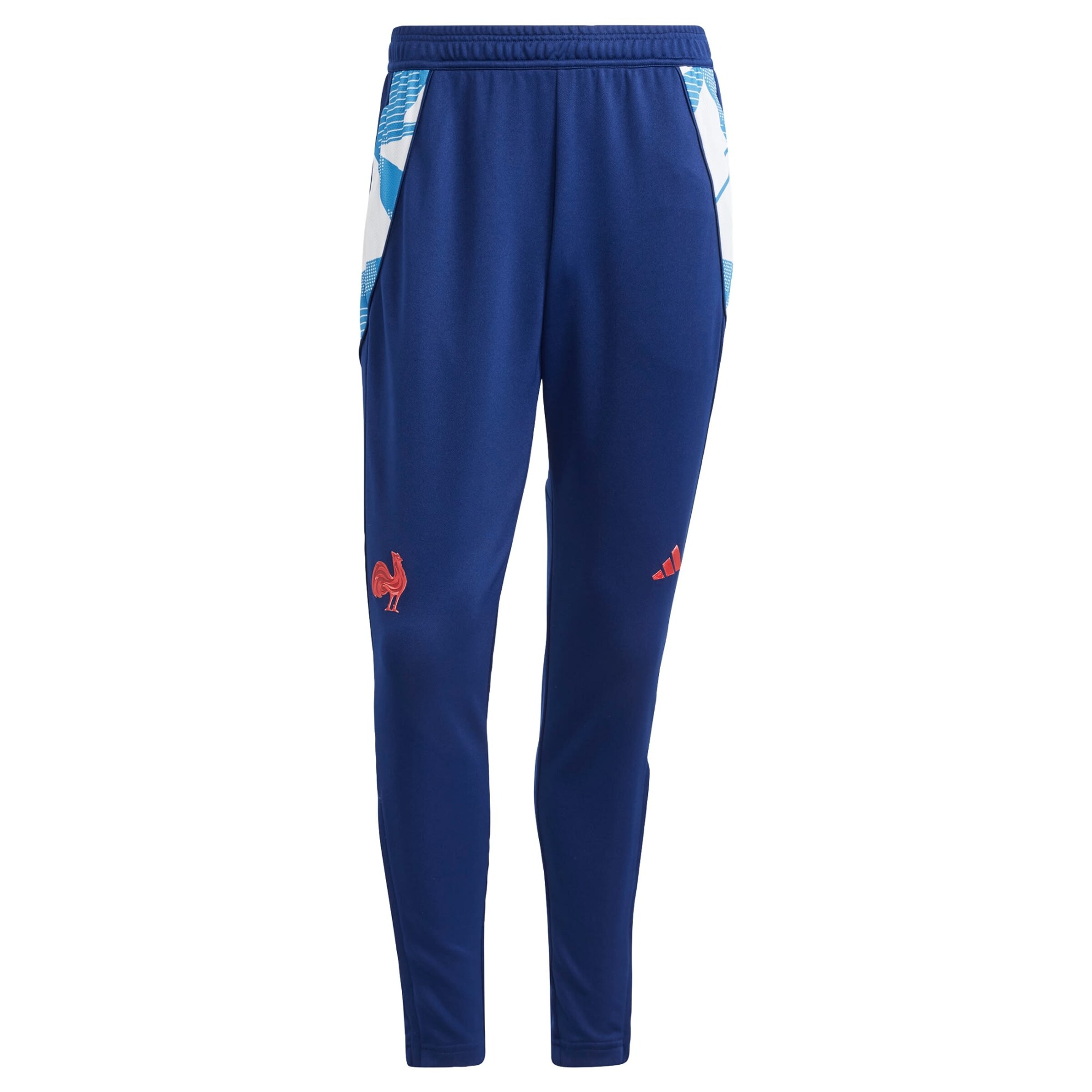 Effilé Pantalon de sport 'France Travel Z.N.E.' ADIDAS PERFORMANCE en bleu : devant
