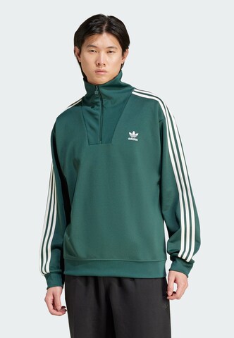 ADIDAS ORIGINALS Sweatshirt 'Adicolor' in Groen: voorkant