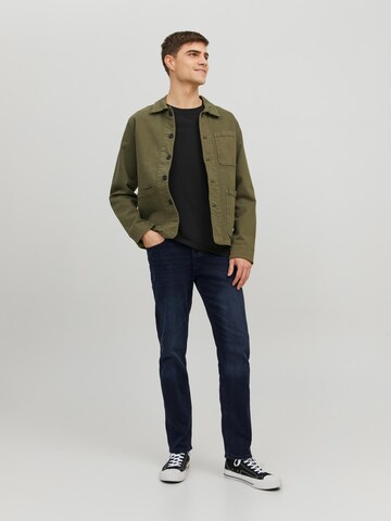 JACK & JONES regular Jeans i blå