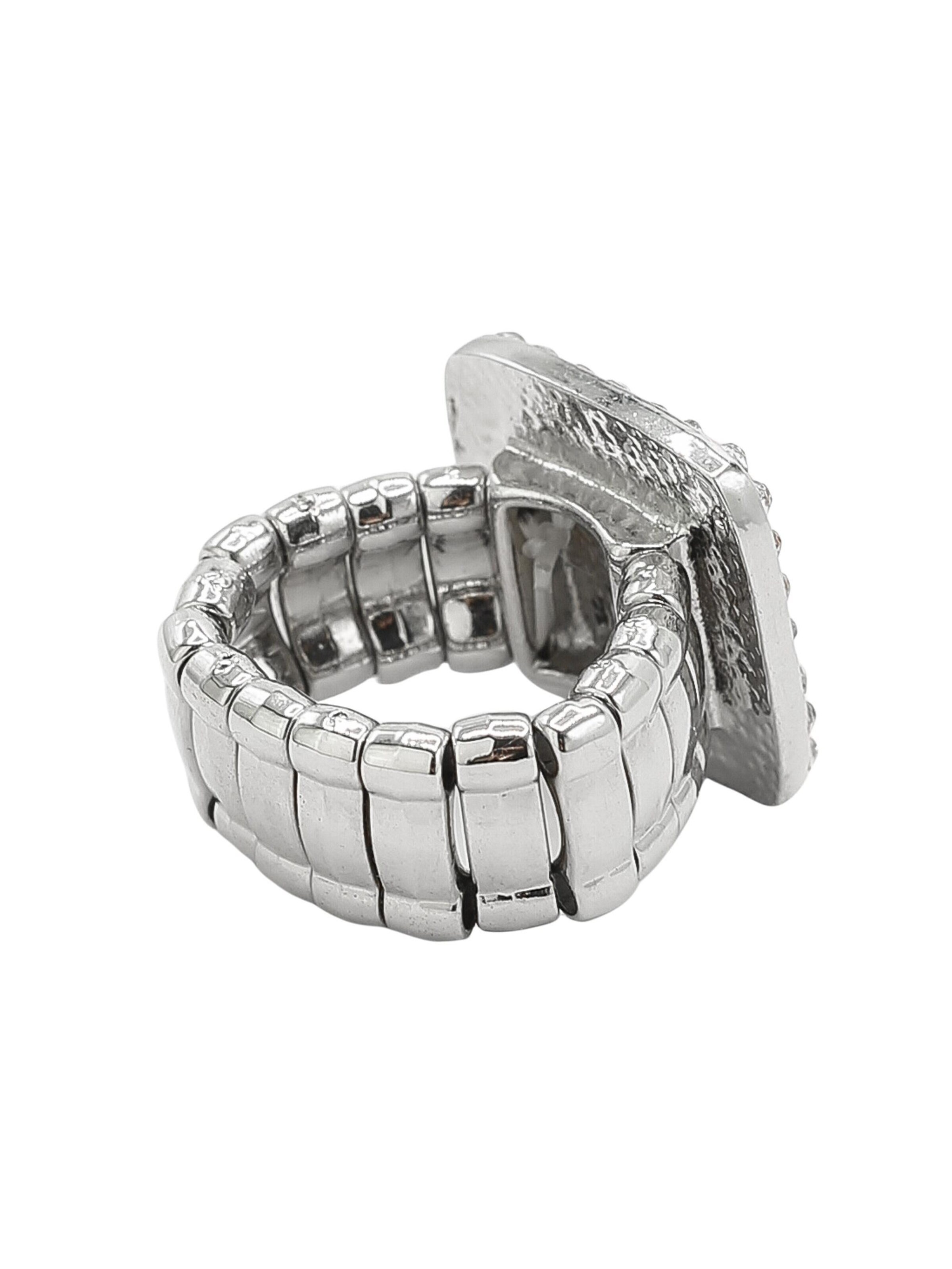 COLLEZIONE ALESSANDRO Ring 'Bling Red' in Red