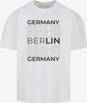 T-Shirt 'Berlin' Merchcode en blanc : devant
