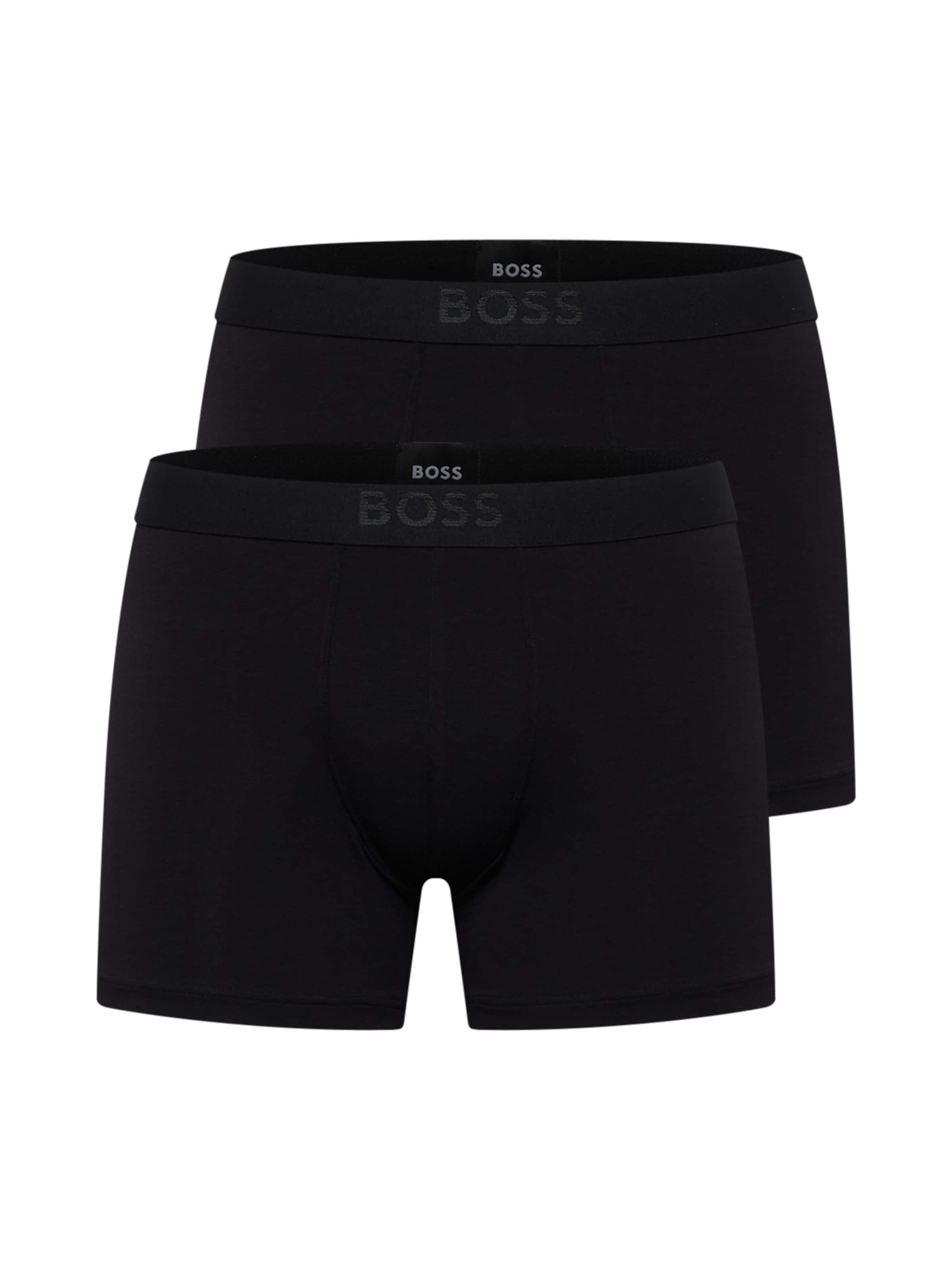 BOSS Boxer shorts in Black: front