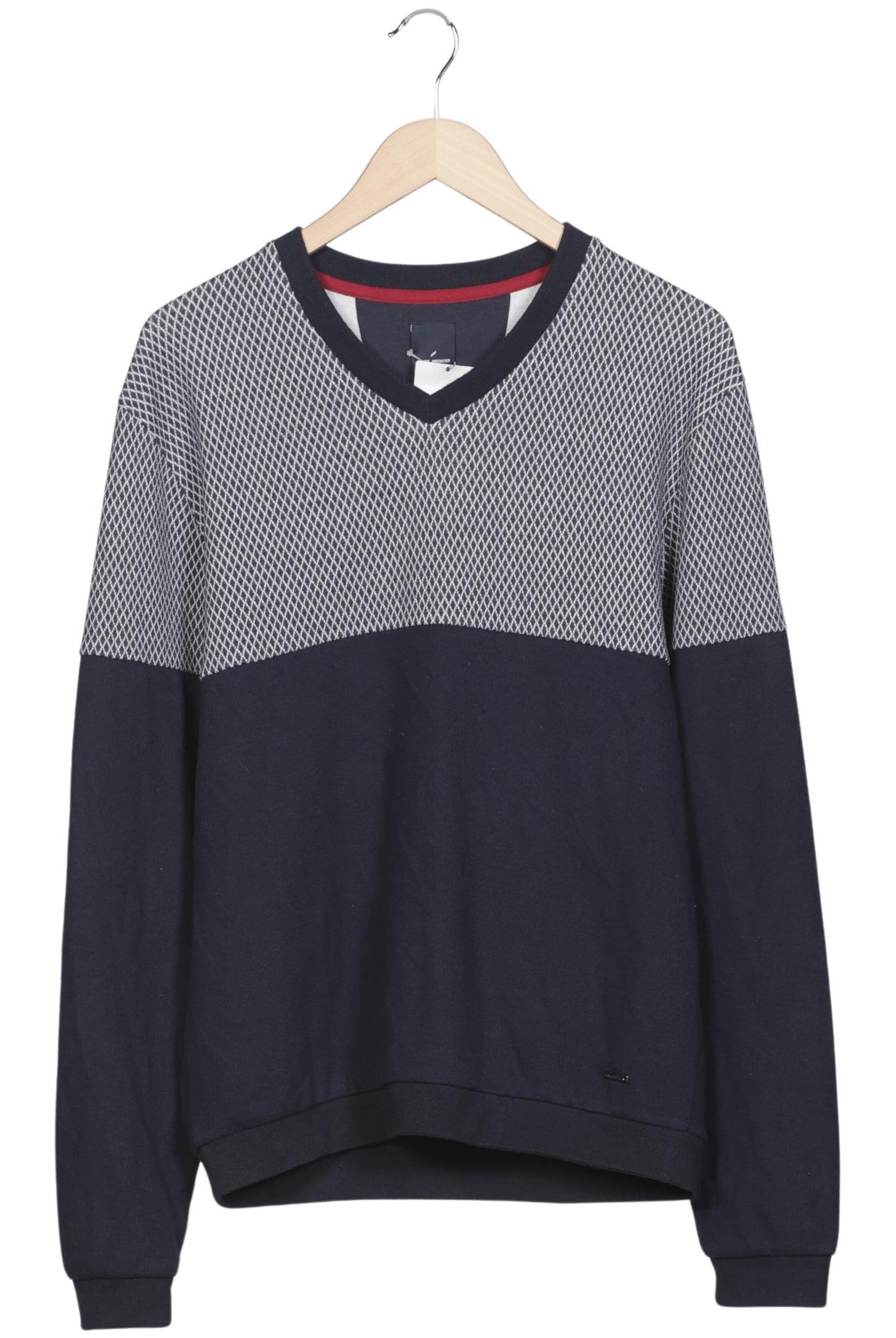 HECHTER PARIS Sweater & Cardigan in M in Blue: front