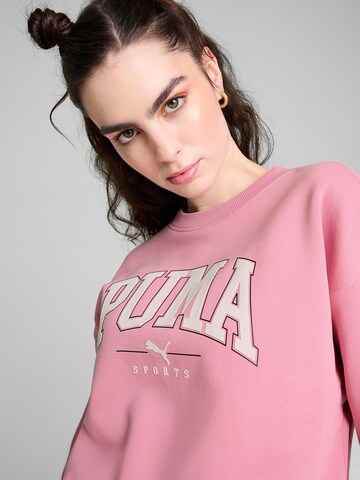 PUMA Sweatshirt 'Squad' in Pink
