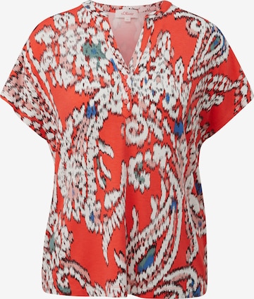 s.Oliver Bluse in Orange: Vorderseite