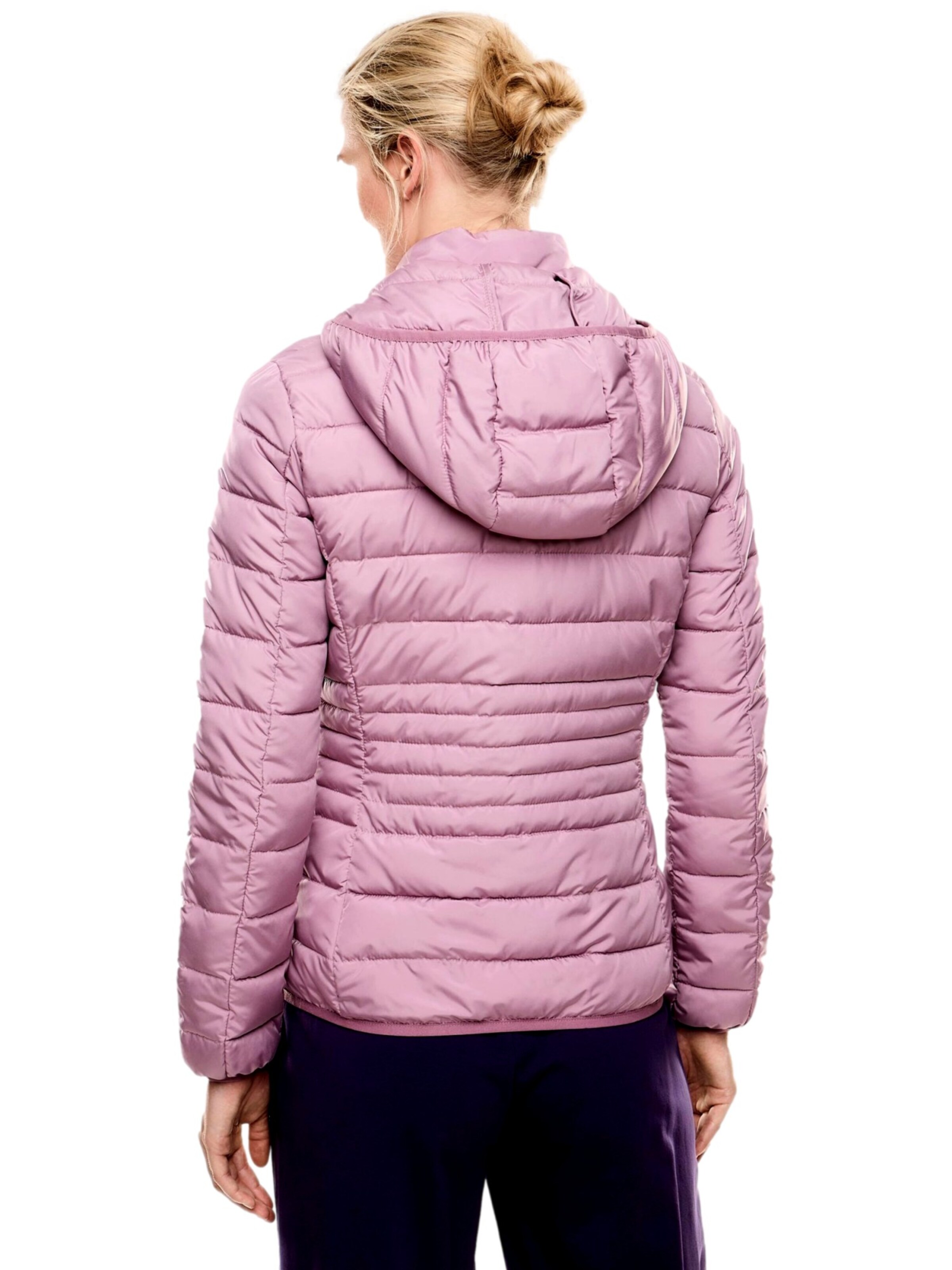 EA7 Emporio Armani Winter jacket in Pink