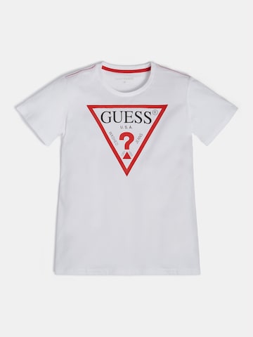 GUESS قميص بلون أبيض