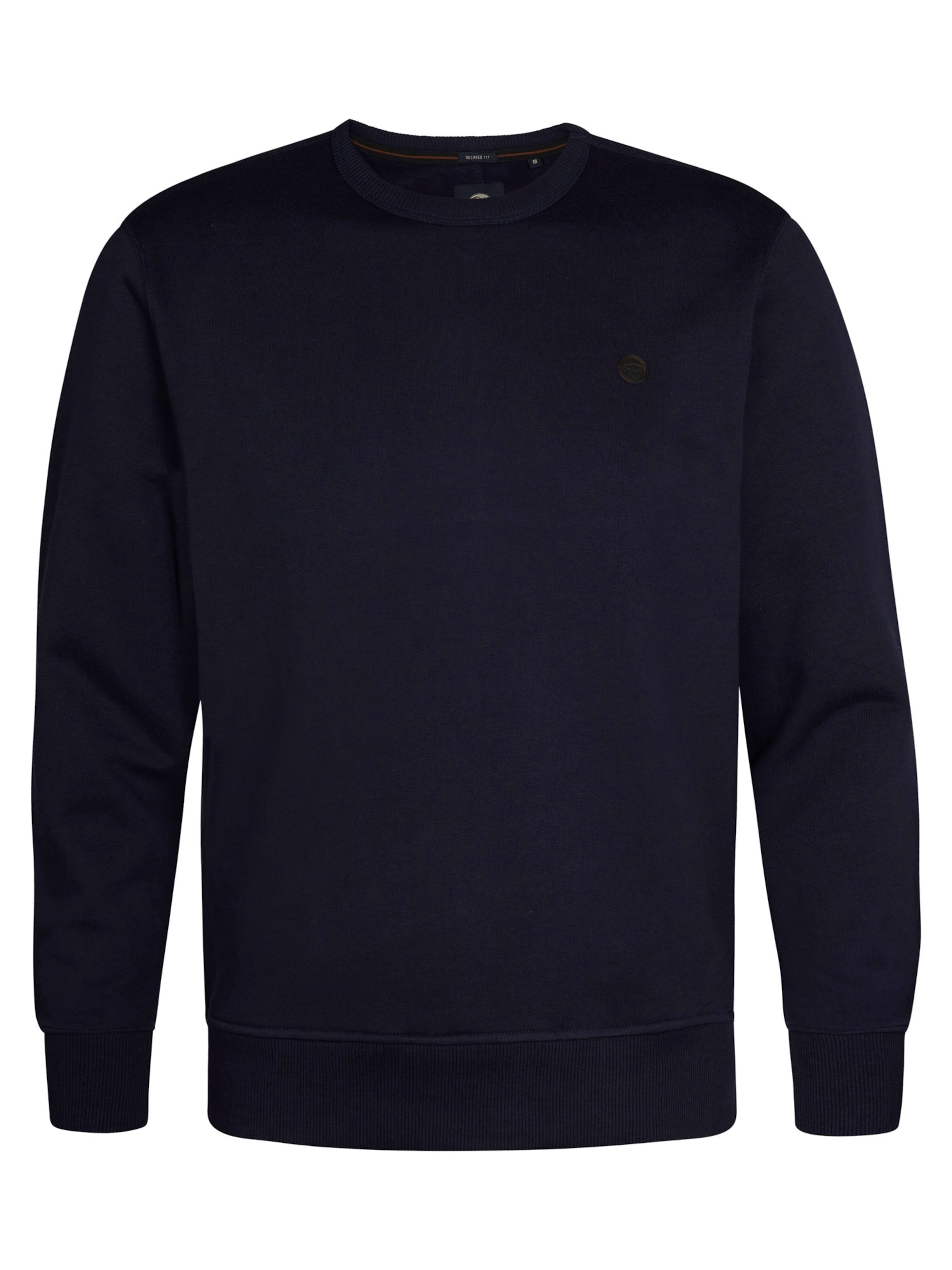Petrol Industries Sweatshirt in Blue: front