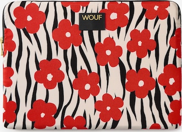 Sac d’ordinateur portable 'Daily' Wouf en rouge : devant