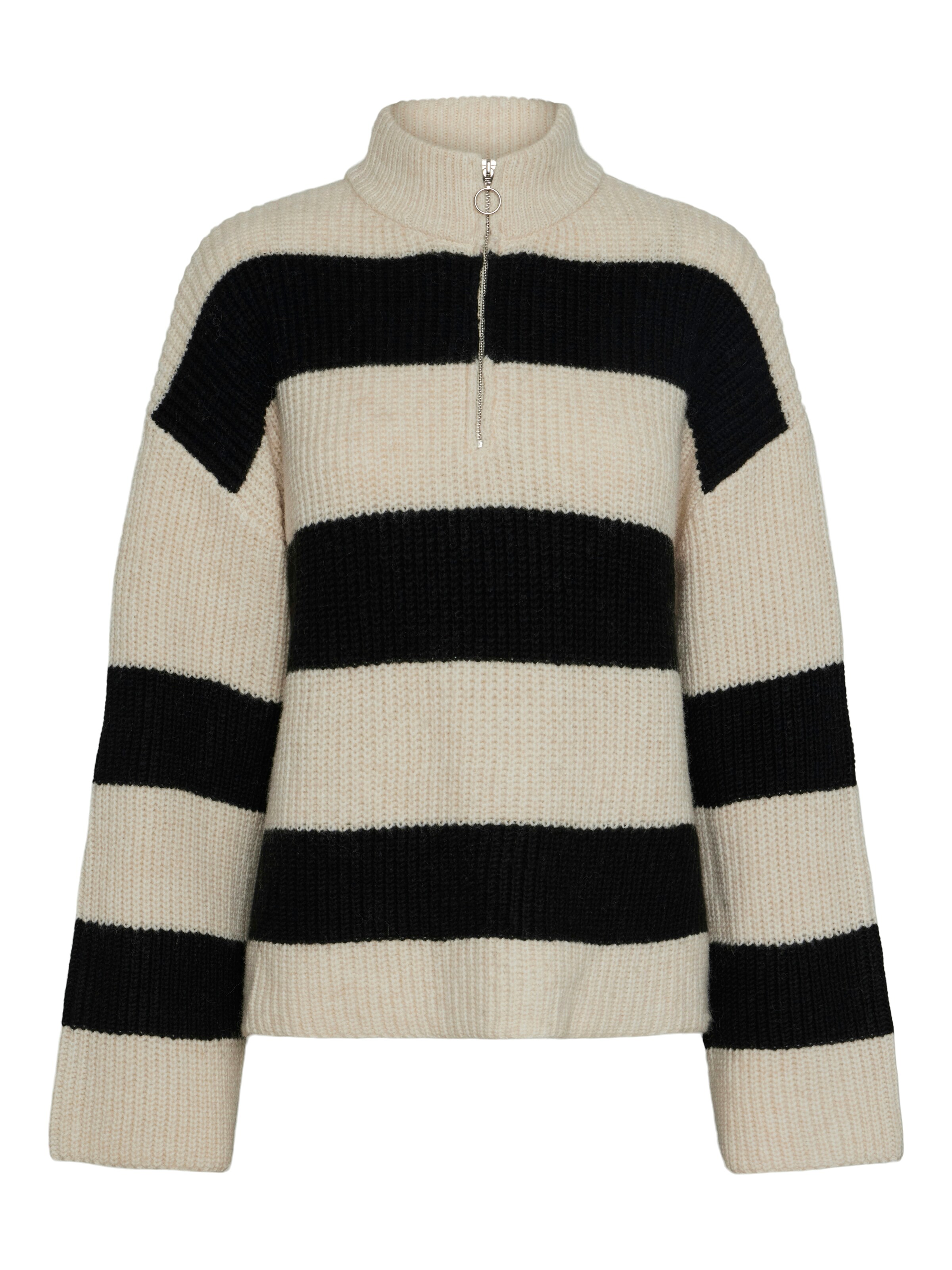 PIECES Tröja 'Nalini' i beige: framsida