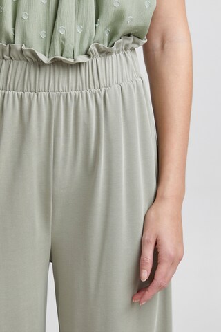 Wide leg Pantaloni 'PERL' di b.young in verde