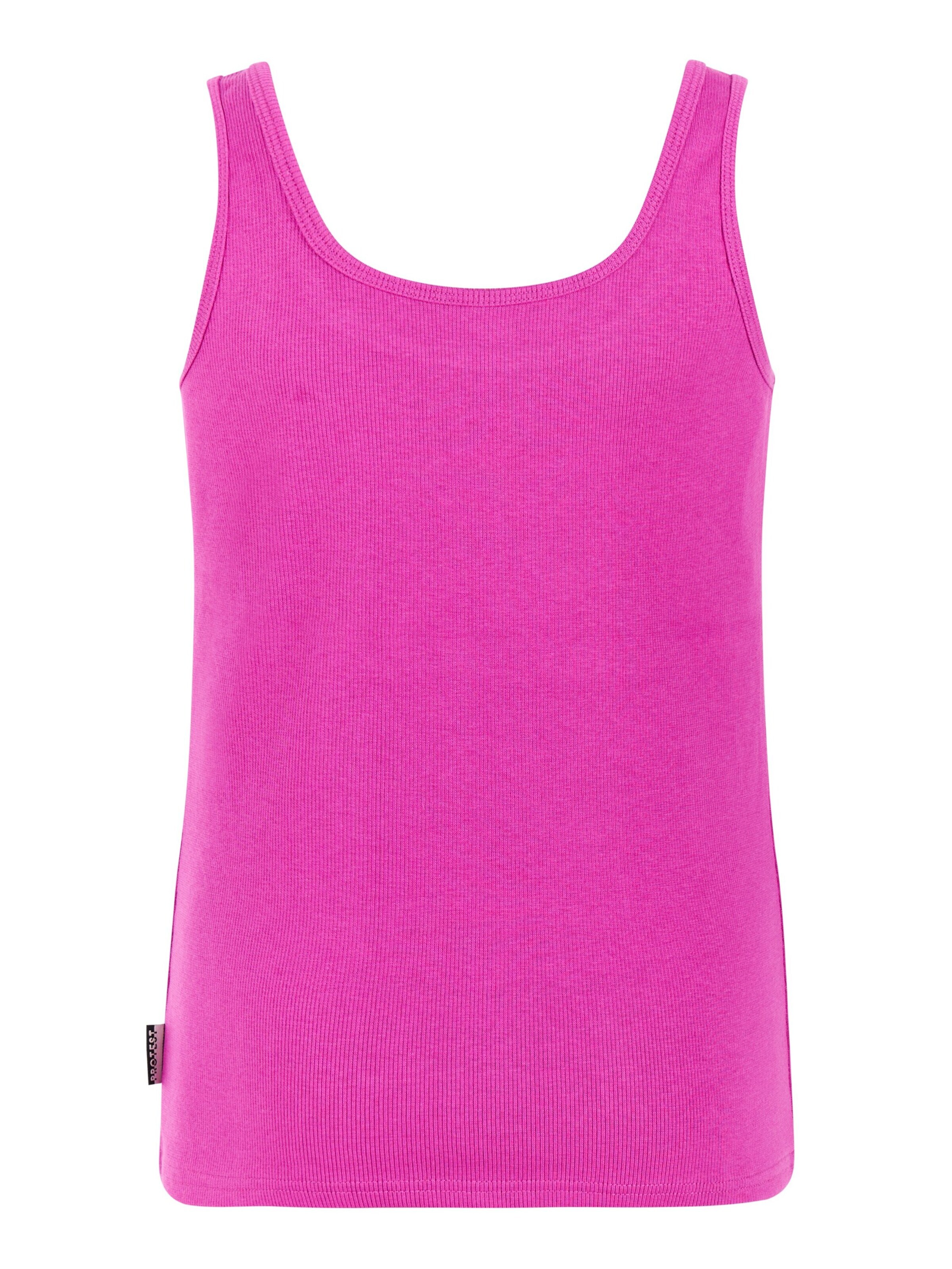 PROTEST Shirt 'PRTYica JR'‌‌‌‌‌ in Pink