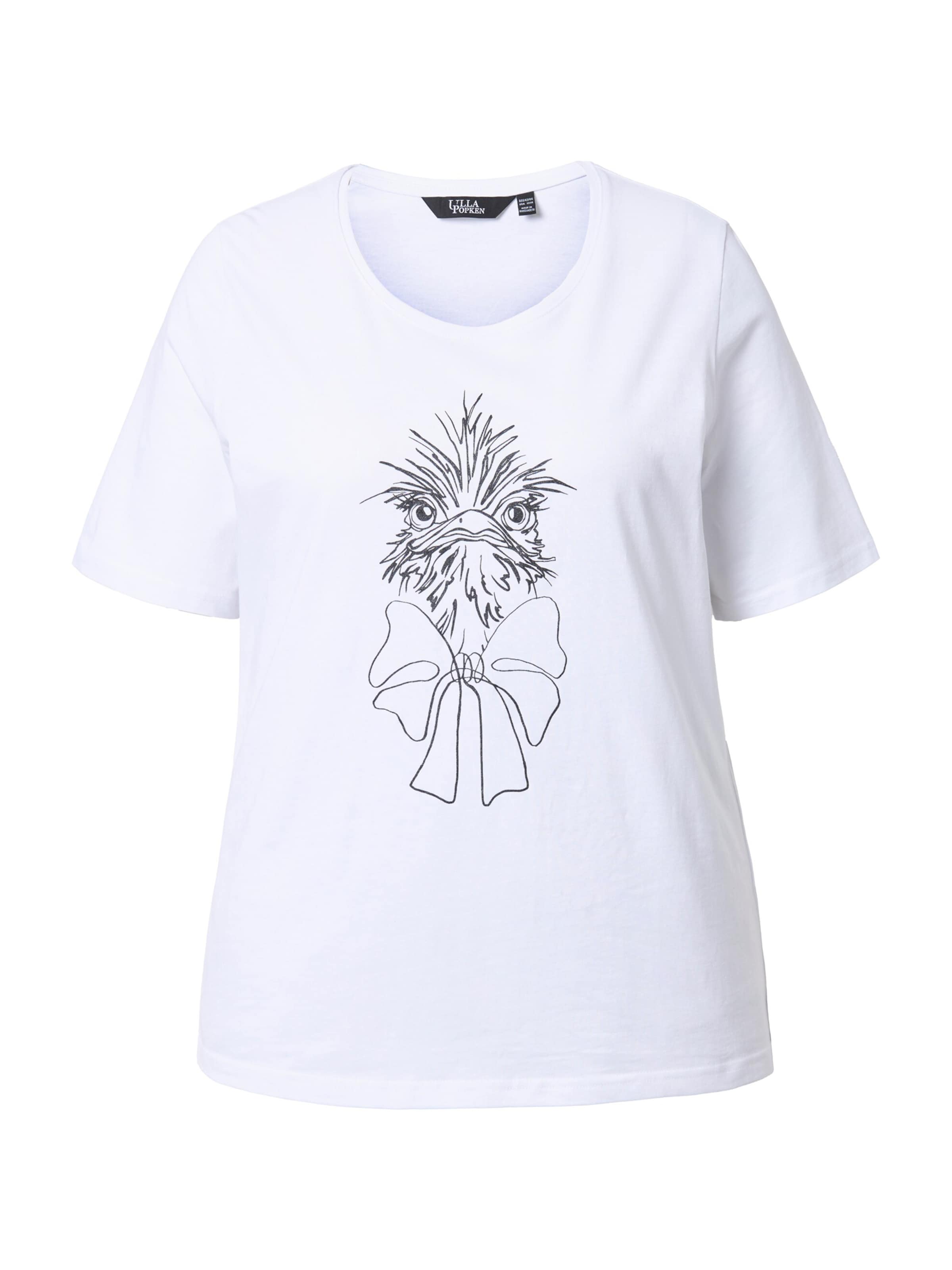 Tricou de la Ulla Popken pe alb: față