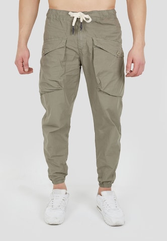 Effilé Pantalon Tom Barron en gris : devant