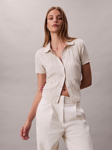 Chemisier Calvin Klein Jeans en blanc