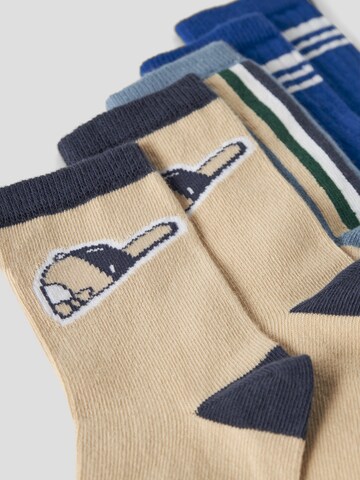 NAME IT - Calcetines 'NMMNATHEN' en azul