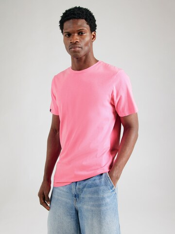 Maglietta 'Classic Essential' di Superdry in rosa: frontale