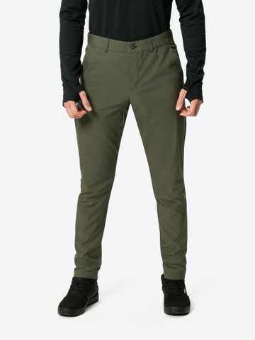 VAUDE Regular Outdoor Pants 'Mineo Winter P' in Green: front