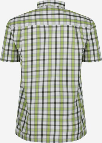 REGATTA Regular fit Athletic Button Up Shirt 'Mindano III' in Green