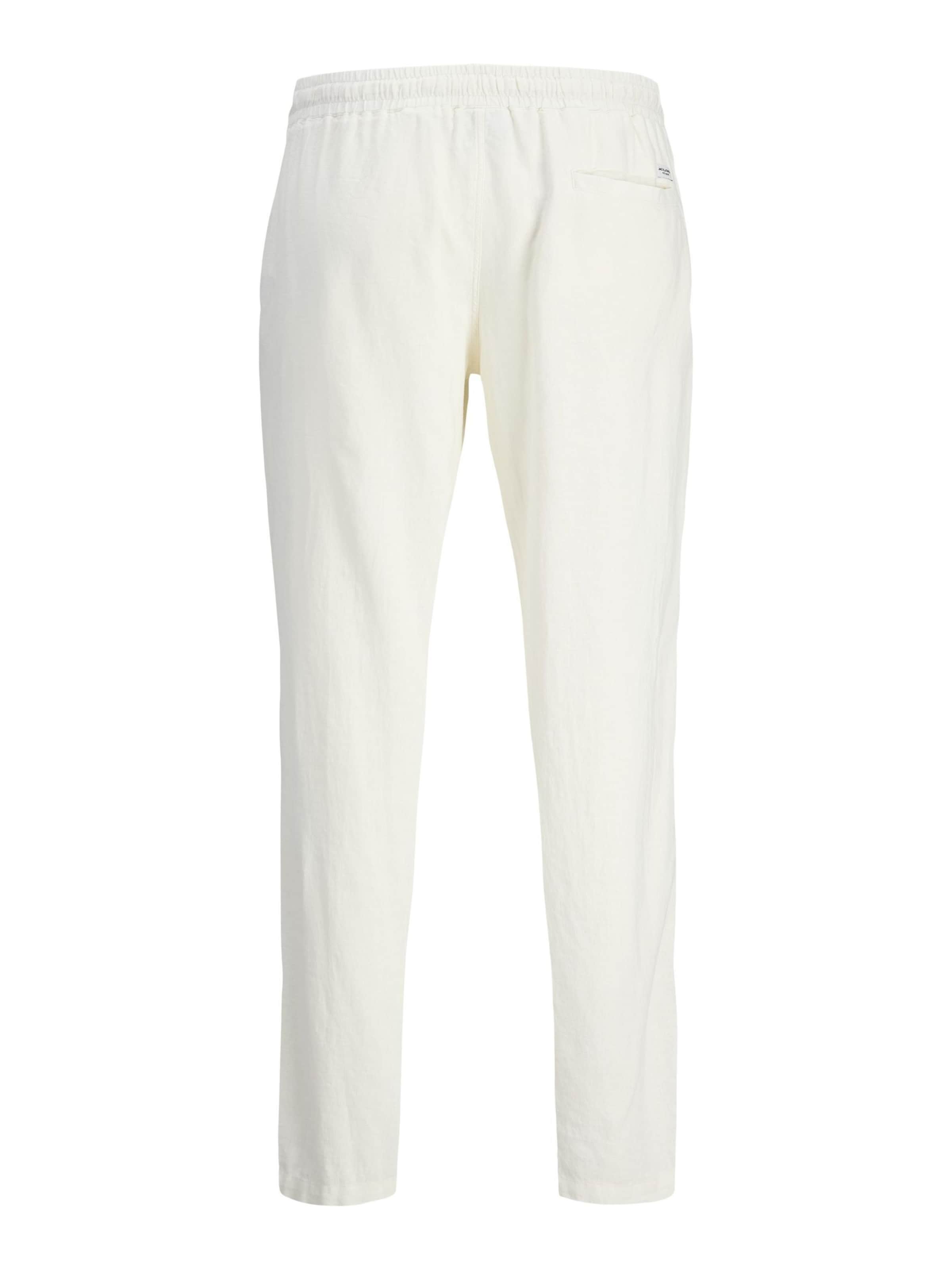 Jack & Jones Junior - Loosefit Pantalón en blanco