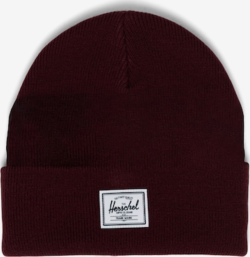 Herschel Beanie 'Elmer' in Red: front