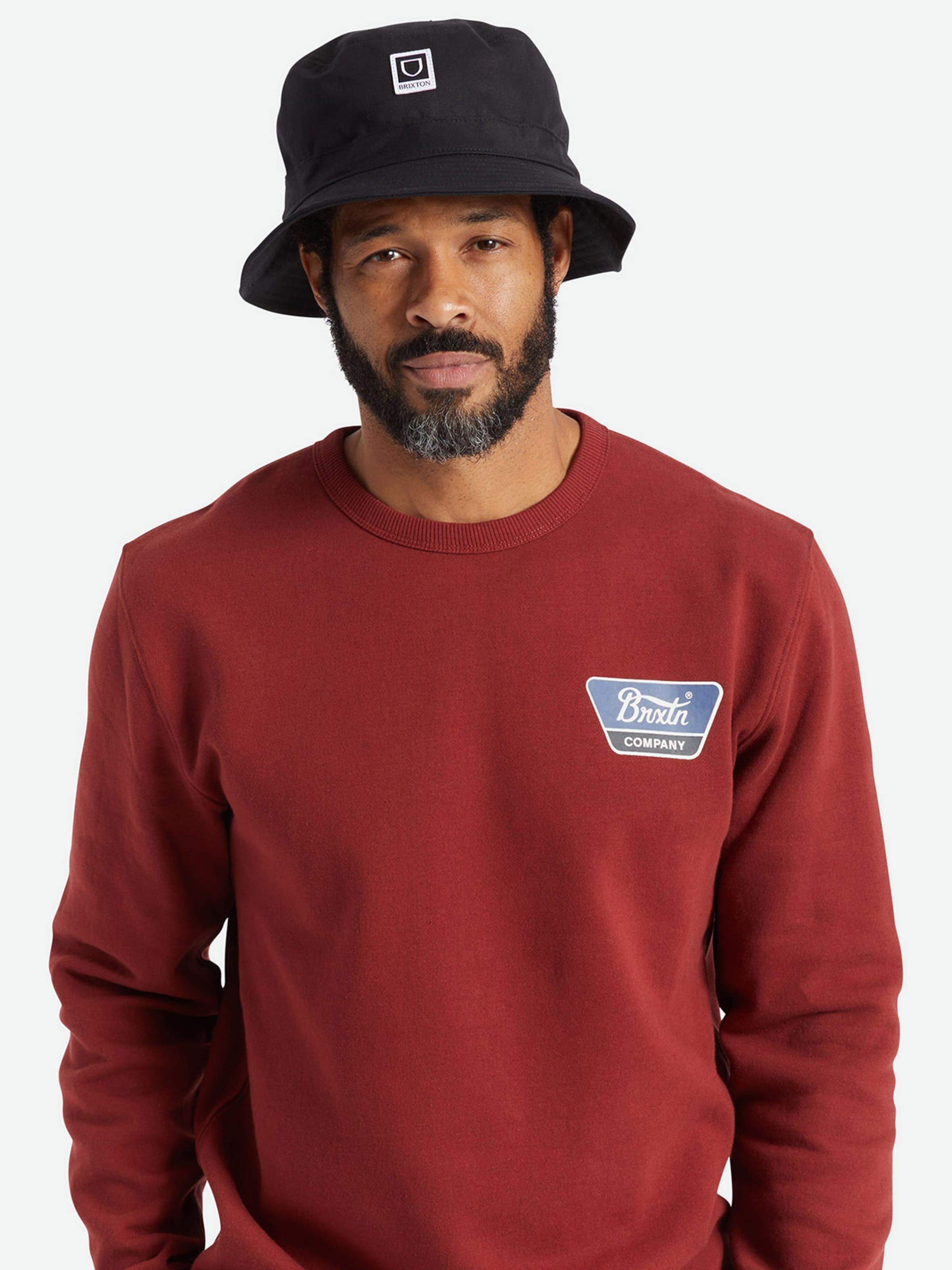 Red best sale brixton hat