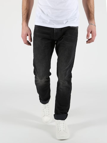 Miracle of Denim Regular Jeans 'Ricardo' in Zwart: voorkant