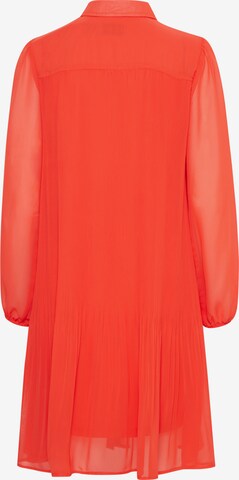 Robe-chemise 'NALLY' ICHI en rouge