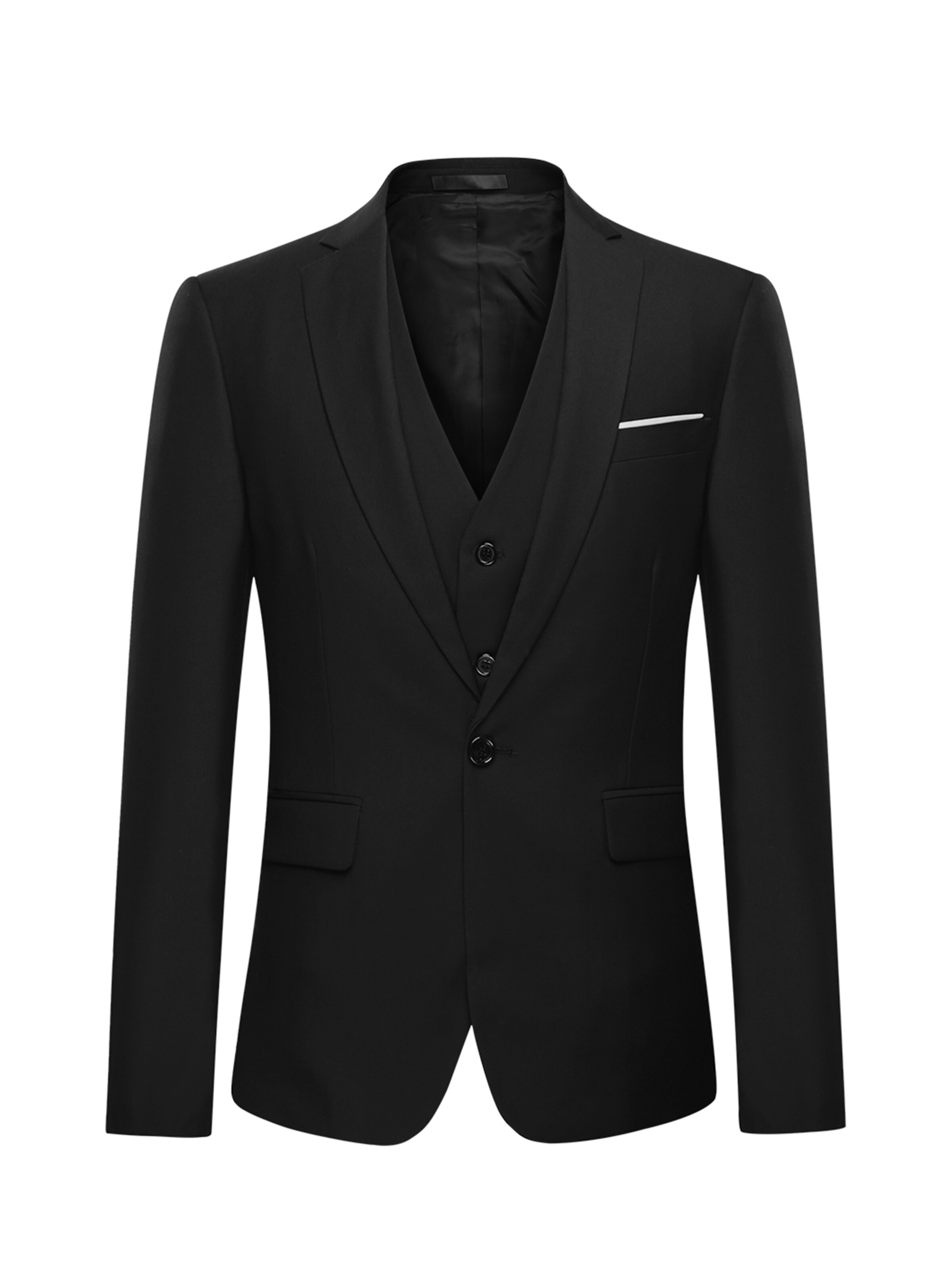 Youthup Slim fit Suit in Black