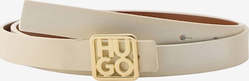 HUGO Gürtel 'Petrissa' in Weiß: Vorderseite