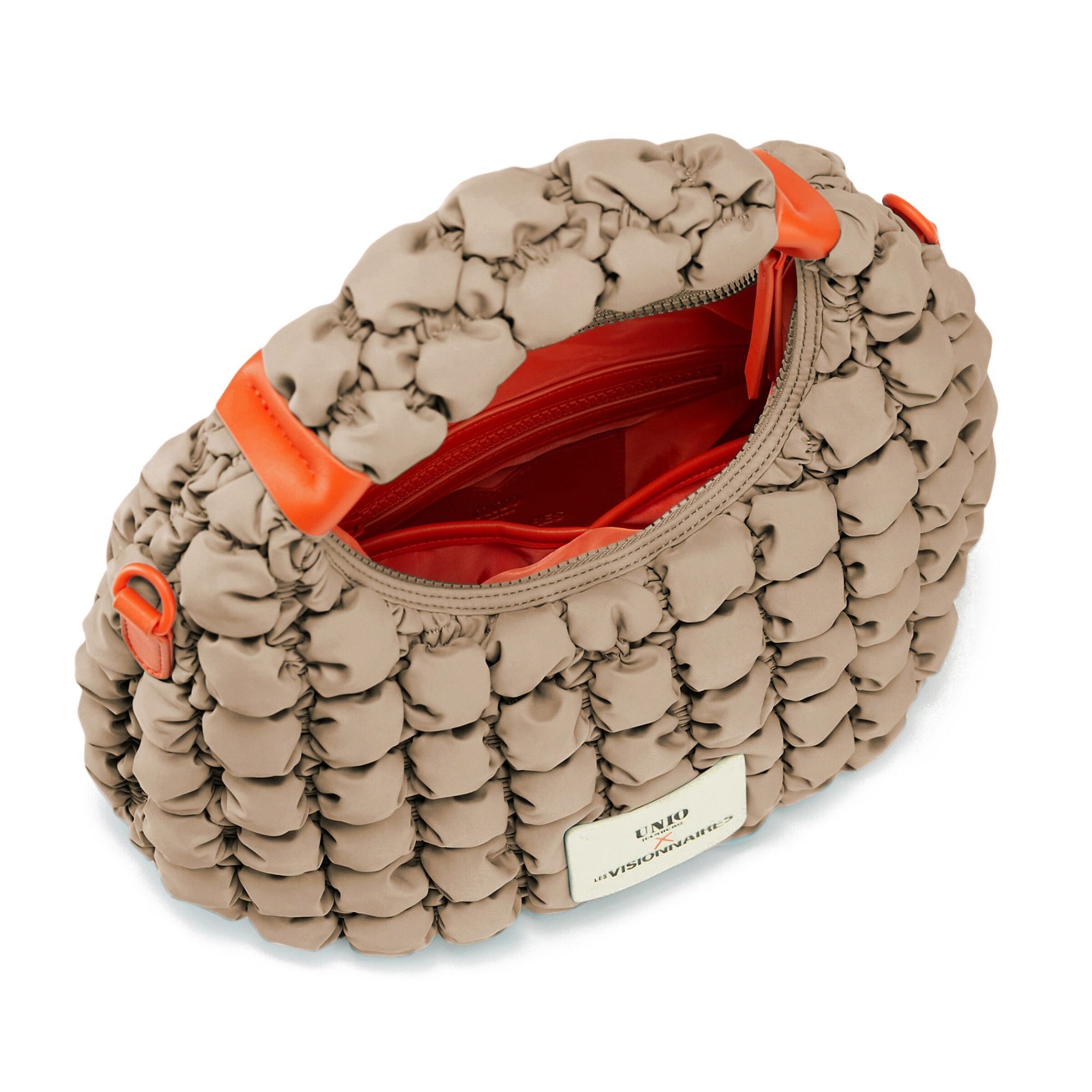 Borsa a tracolla 'Unio' di Les Visionnaires in beige